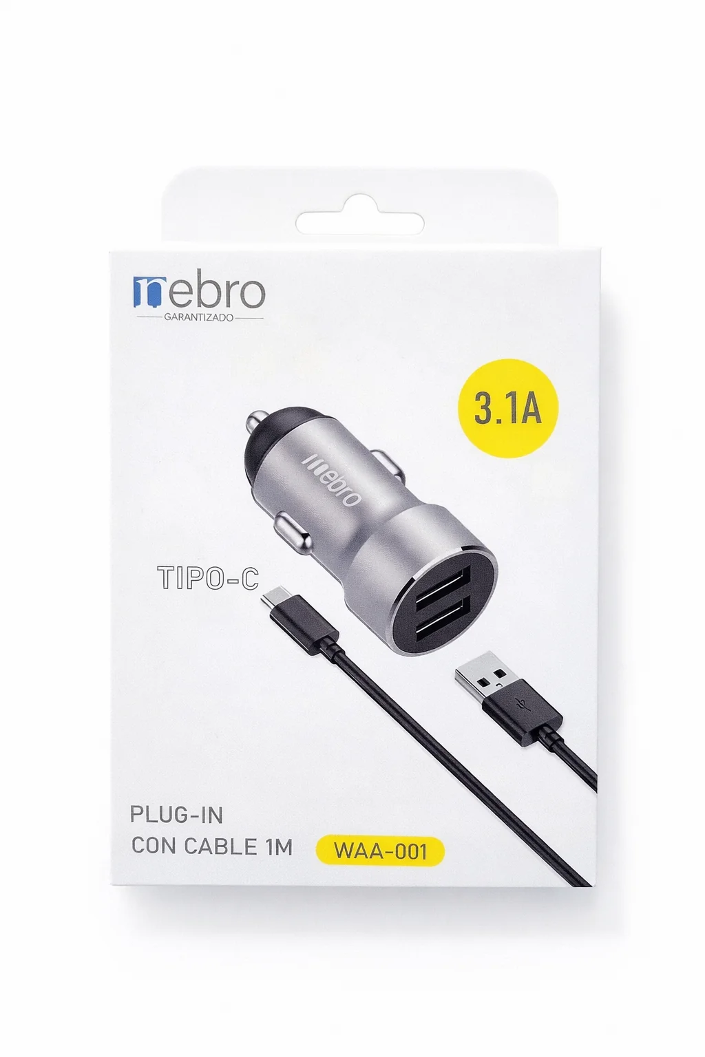 PLUGIN CARGADOR COMBO 15W